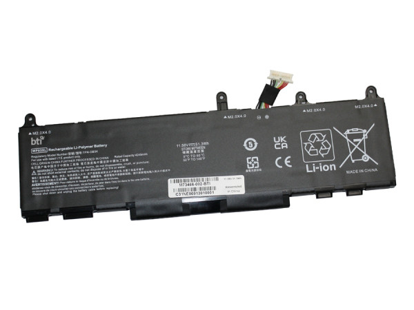 BTI 3-Zellen Li-Ion 51Wh Notebook Akku, M73466-002-BTI