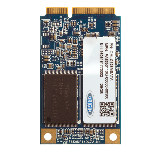 Origin Storage SSD, 512GB, 3D TLC, 29.85mm, mSATA, Class 20 SATA, NB-5123DTLC-MINI