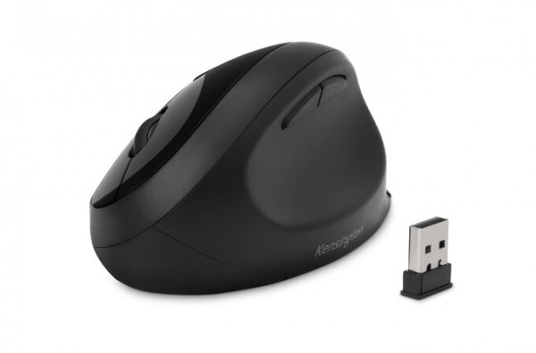 Kensington Kensington Pro Fit® Ergo kabellose Maus—Schwarz, K75404EU
