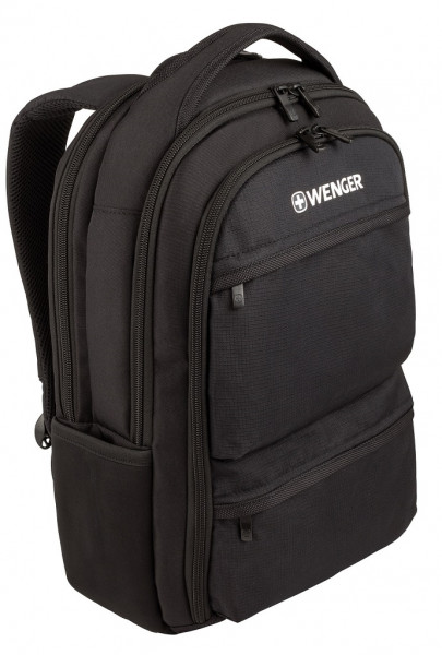 Wenger Fuse 15.6"/40 Cm Laptop Backpack, Black, 600630