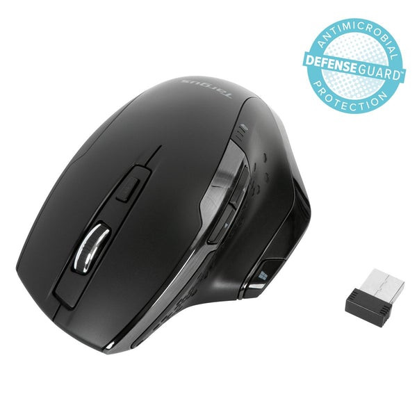 Targus Anti Microbial Ergonomic BlueTrace Mouse, AMW584GL