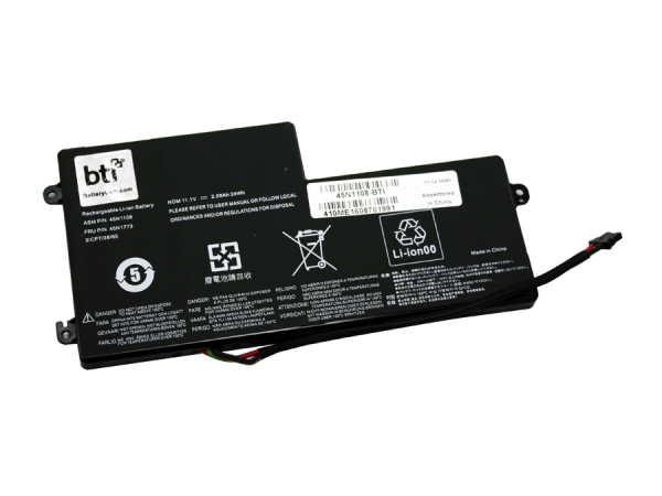 BTI 3-Zellen Li-Ion 24Wh Notebook Akku, 45N1108-BTI
